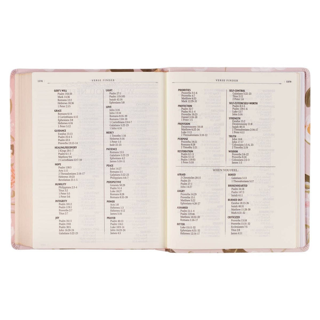 KJV Notetaking Bible Faux Leather Strength&Dignity Prov31:25-Accessories-Christian Art Gifts-Shop with Bloom West Boutique, Women's Fashion Boutique, Located in Houma, Louisiana