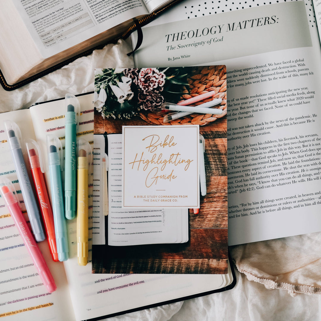 Bible Highlighting Guide-The Daily Grace Co-Shop with Bloom West Boutique, Women's Fashion Boutique, Located in Houma, Louisiana