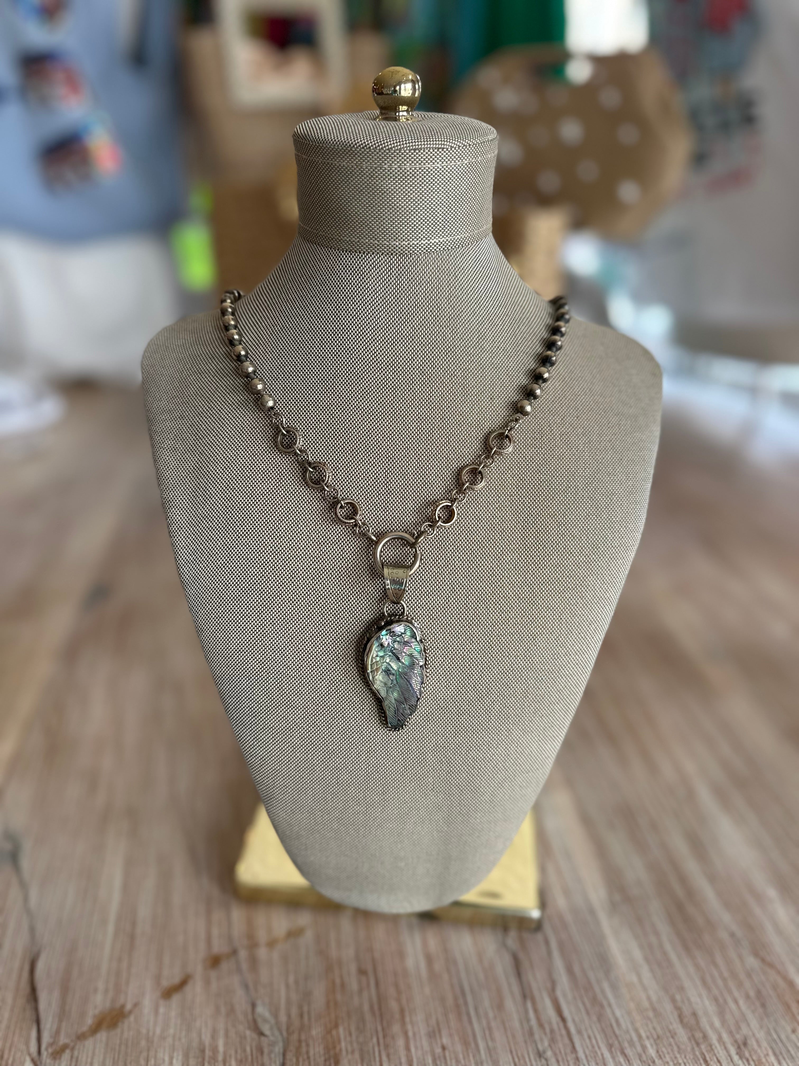 Vintage sterling newest and Abalone