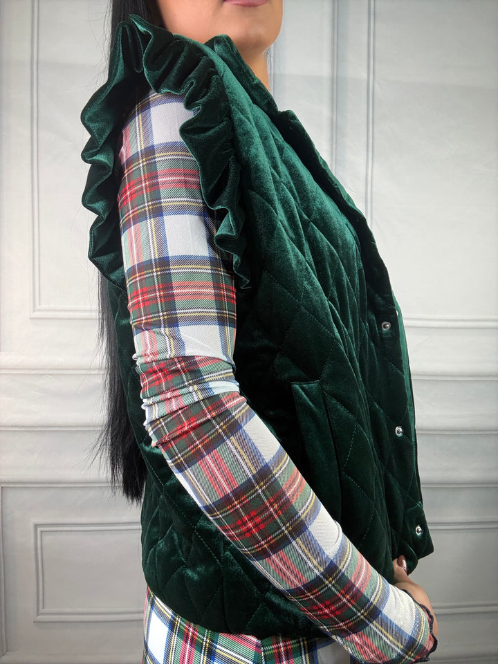 Hawthorne Velvet Vest-Vests-Jess Lea-Shop with Bloom West Boutique, Women&