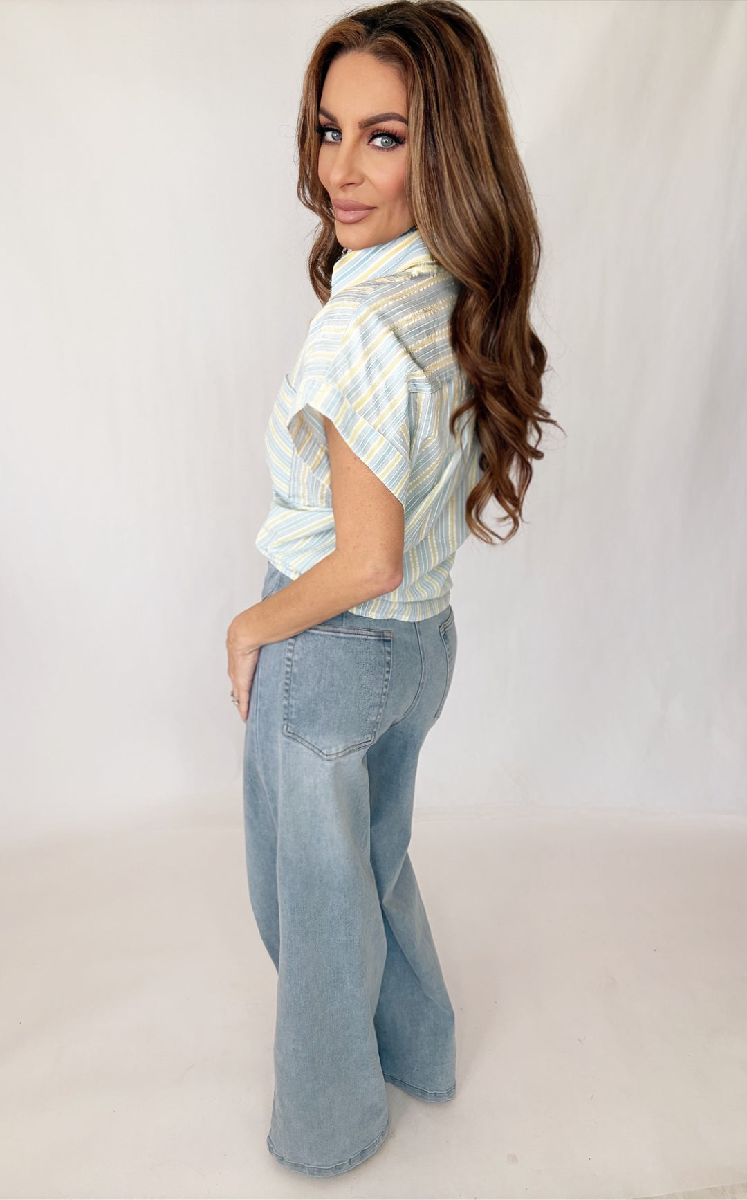 The Monroe High Waist Pant-Pants-Fate By LFD-Shop with Bloom West Boutique, Women's Fashion Boutique, Located in Houma, Louisiana