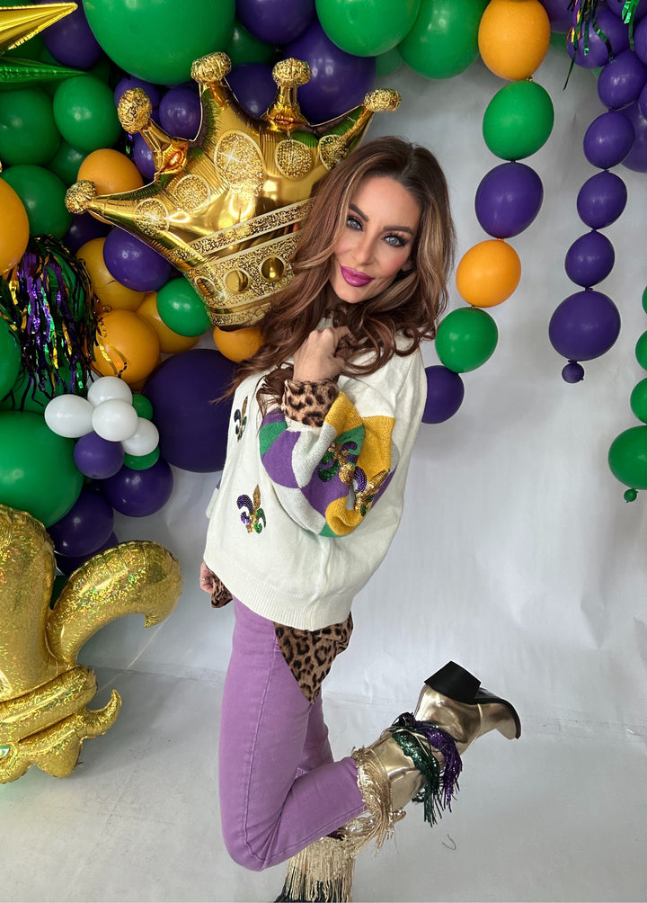 Krewe of Apollo Top-Tops-Bibi-Shop with Bloom West Boutique, Women's Fashion Boutique, Located in Houma, Louisiana