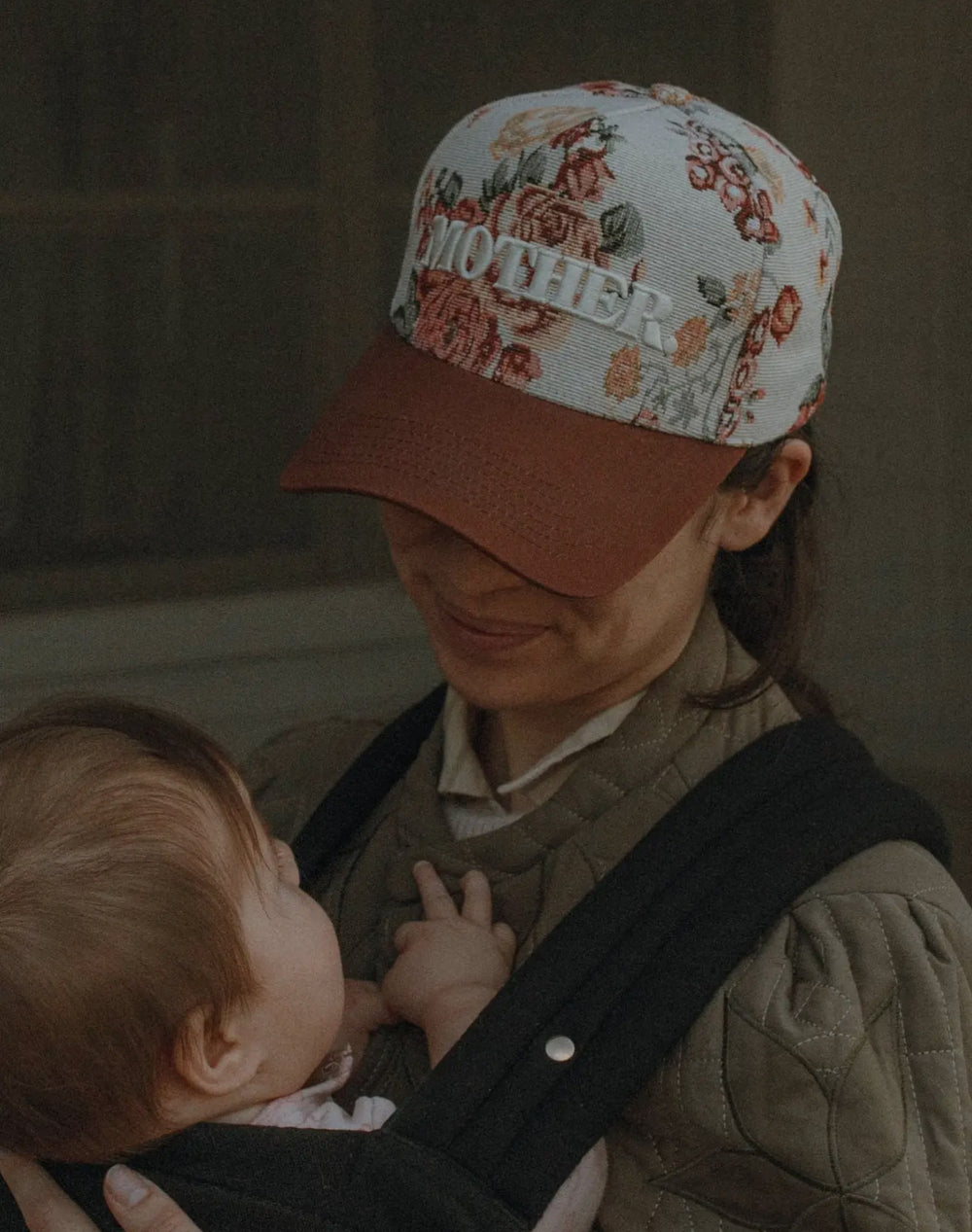 MOTHER Embroidered Jacquard Hat-Hats-Jenessa Wait-Shop with Bloom West Boutique, Women's Fashion Boutique, Located in Houma, Louisiana