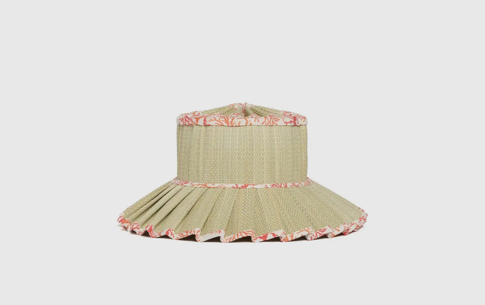 Lorna Murray Coral Luxe Capri Hat-Hats-lorna murray-Shop with Bloom West Boutique, Women's Fashion Boutique, Located in Houma, Louisiana