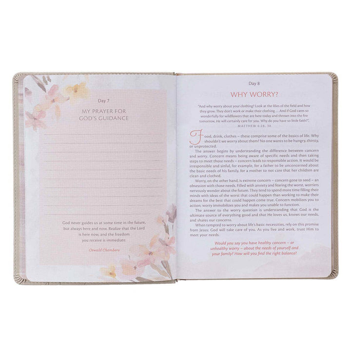 Devotional My Quiet Time Faux Leather-Bibles & Devotionals-Christian Art Gifts-Shop with Bloom West Boutique, Women's Fashion Boutique, Located in Houma, Louisiana
