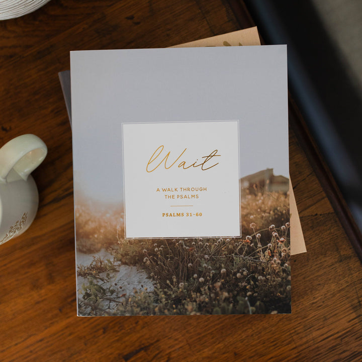 Wait | Psalms 31-60-Accessories-The Daily Grace Co-Shop with Bloom West Boutique, Women's Fashion Boutique, Located in Houma, Louisiana