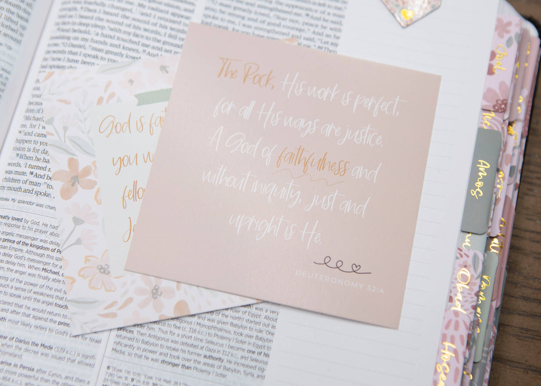 Bible Verse Cards | God's Faithfulness Scripture Cards-Bible Accessories-Chosen & Cherished-Shop with Bloom West Boutique, Women's Fashion Boutique, Located in Houma, Louisiana