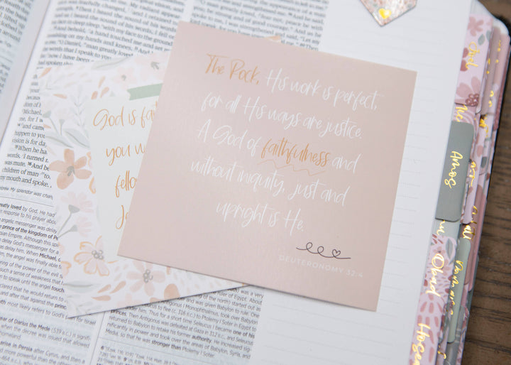 Bible Verse Cards | God's Faithfulness Scripture Cards-Bible Accessories-Chosen & Cherished-Shop with Bloom West Boutique, Women's Fashion Boutique, Located in Houma, Louisiana