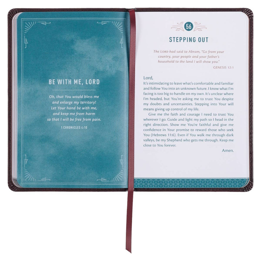 101 Prayers for Men Faux Leather-Christian Art Gifts-Shop with Bloom West Boutique, Women's Fashion Boutique, Located in Houma, Louisiana