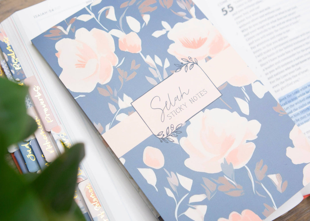 Selah Sticky Notes for Bible Study-Bible Accessories-Chosen & Cherished-Shop with Bloom West Boutique, Women's Fashion Boutique, Located in Houma, Louisiana