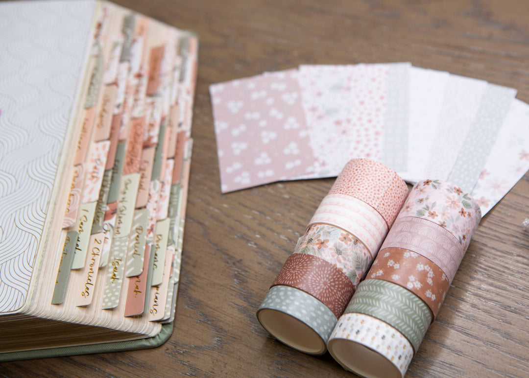 Bible Journaling Washi Tape Set - Fun Floral-Bible Accessories-Chosen & Cherished-Shop with Bloom West Boutique, Women's Fashion Boutique, Located in Houma, Louisiana