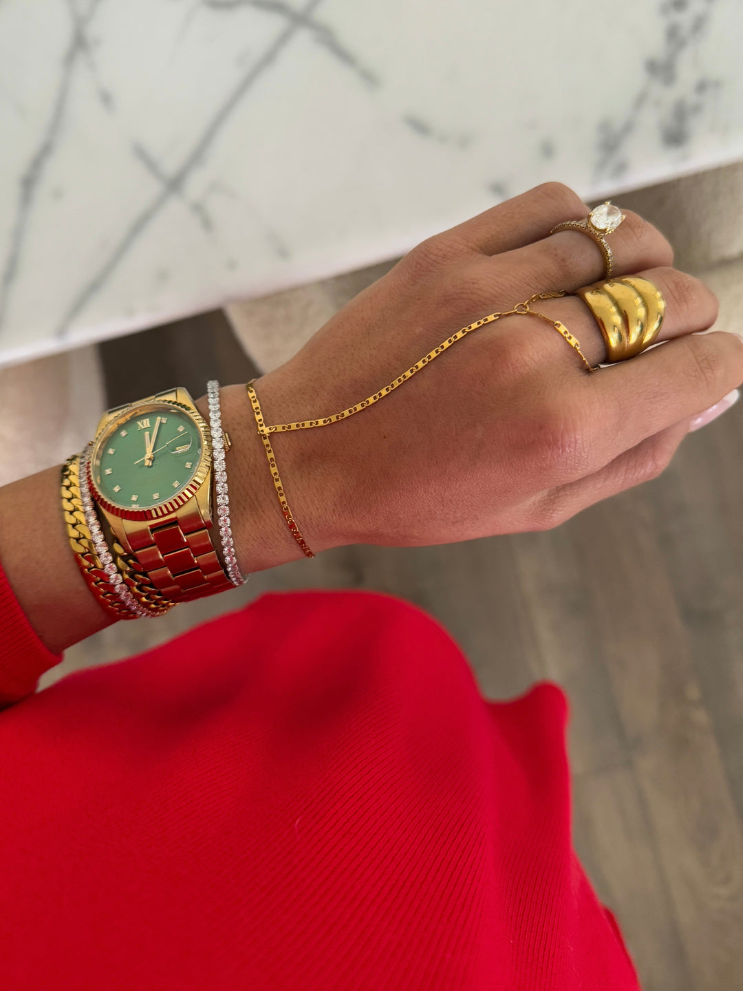 GLAM HAND CHAIN-Chansuttpearls-Shop with Bloom West Boutique, Women&