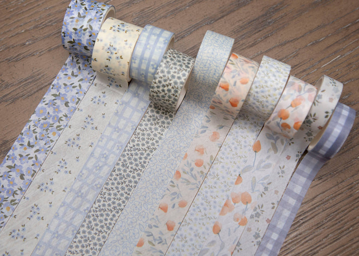 Cute Bible Journaling Washi Tape - Blue-Bible Accessories-Chosen & Cherished-Shop with Bloom West Boutique, Women's Fashion Boutique, Located in Houma, Louisiana