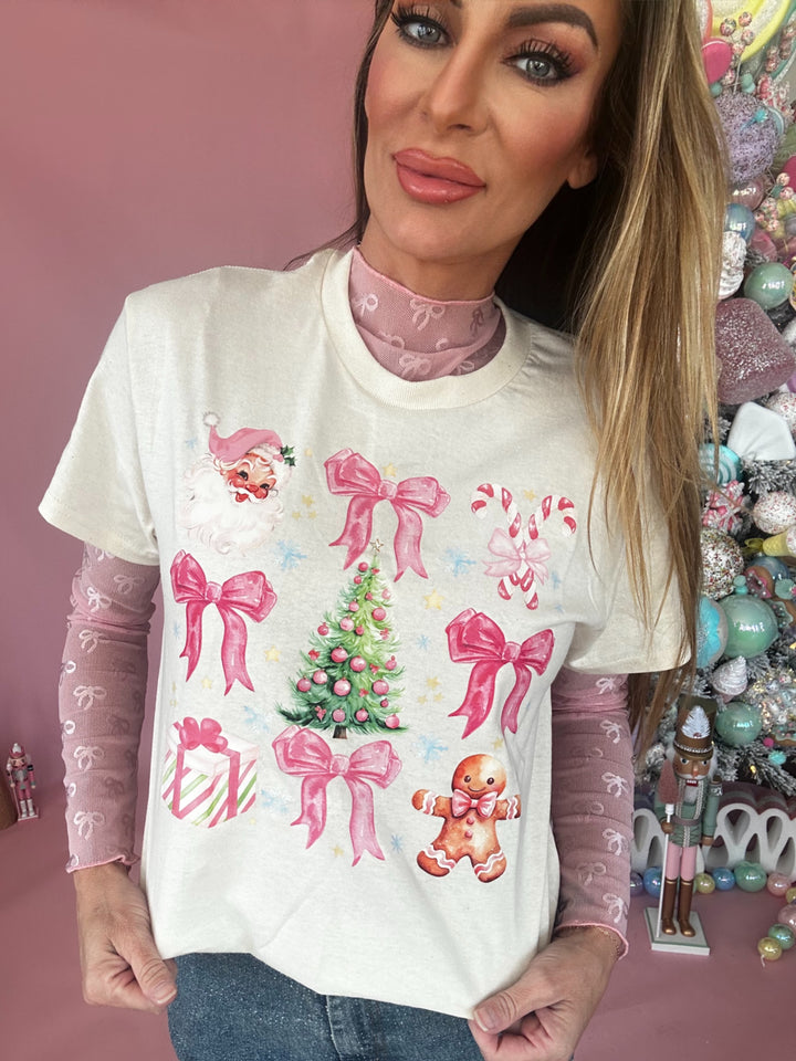 Gingerbread Carol Tee-shirt-Graphic Tees-Christmas tee's-Shop with Bloom West Boutique, Women's Fashion Boutique, Located in Houma, Louisiana