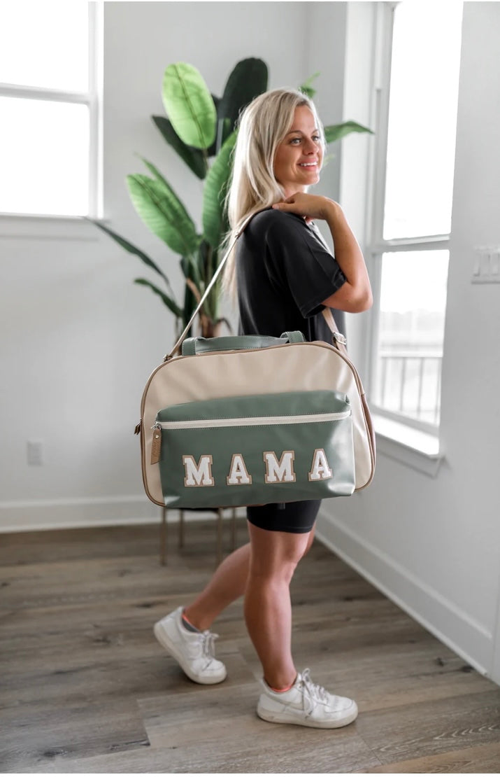 Jadelynn Brooke Remi Duffle Bag-Sage-Travel Bags-Jadelynn Brooke-Shop with Bloom West Boutique, Women's Fashion Boutique, Located in Houma, Louisiana