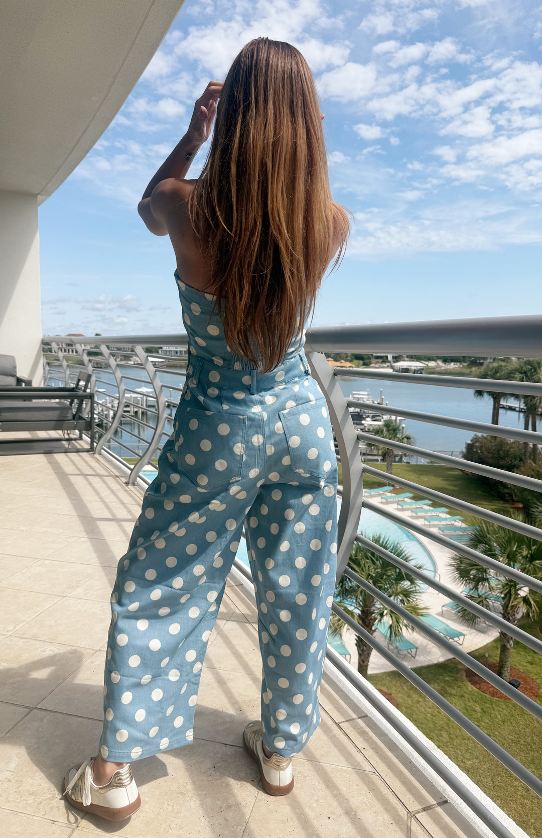 The Marais Dot Jumpsuit-Jumpsuits-LovLov-Shop with Bloom West Boutique, Women&