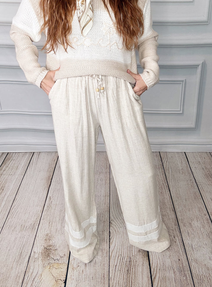 The Barefoot in Bali Pants-Pants-Vintage Havana-Shop with Bloom West Boutique, Women's Fashion Boutique, Located in Houma, Louisiana