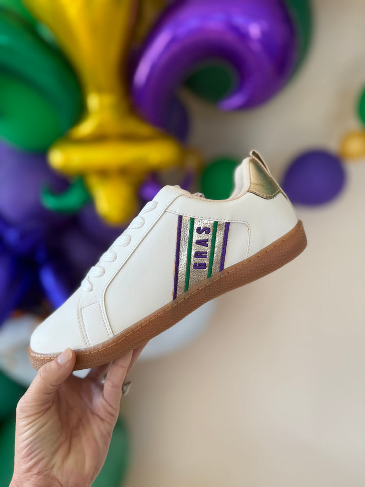 Billie Mardi Gras Sneakers-Sneakers-Makers Shoes-Shop with Bloom West Boutique, Women's Fashion Boutique, Located in Houma, Louisiana