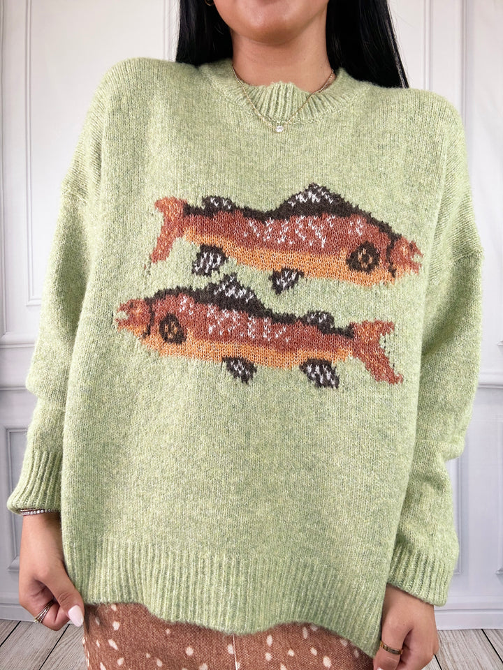 Quite the Catch Sweater-Sweaters-Bailey Rose-Shop with Bloom West Boutique, Women&