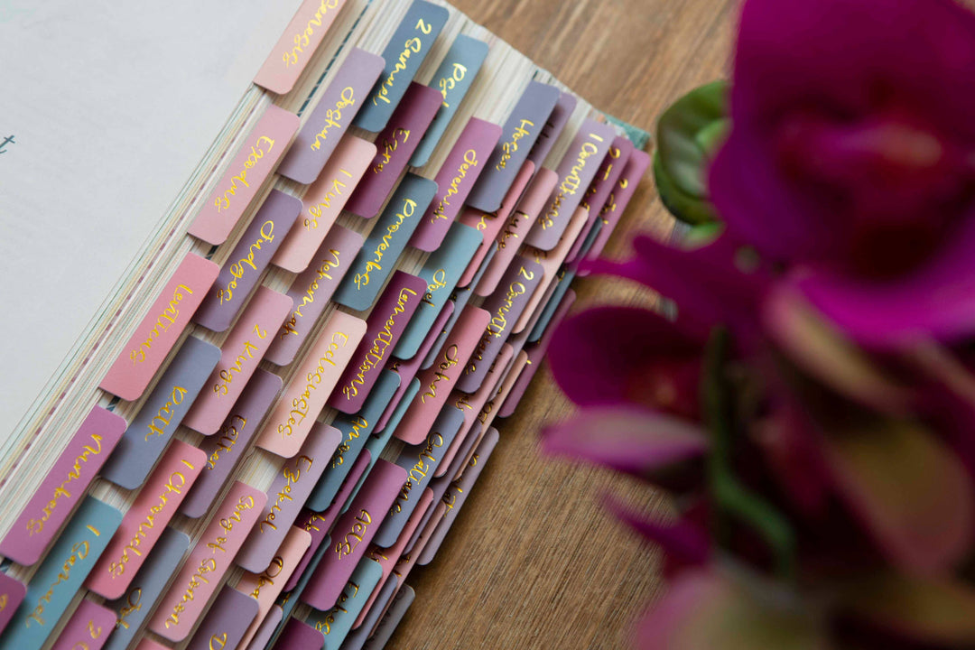 Ombre Bible Index Tabs | Colorful Bible Tabs-Accessories-Chosen & Cherished-Shop with Bloom West Boutique, Women's Fashion Boutique, Located in Houma, Louisiana