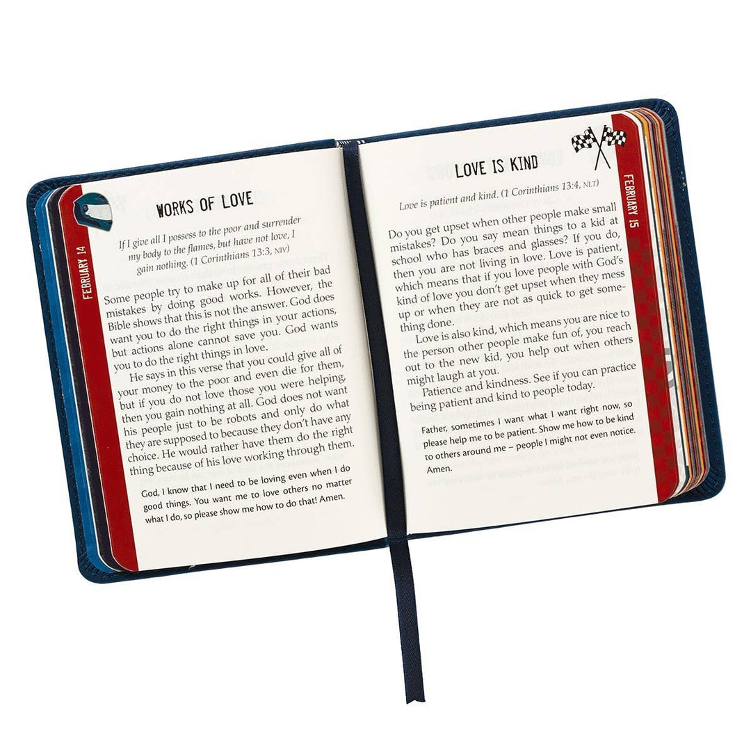 One-Minute Devotions for Boys Faux Leather-Bibles & Devotionals-Christian Art Gifts-Shop with Bloom West Boutique, Women's Fashion Boutique, Located in Houma, Louisiana