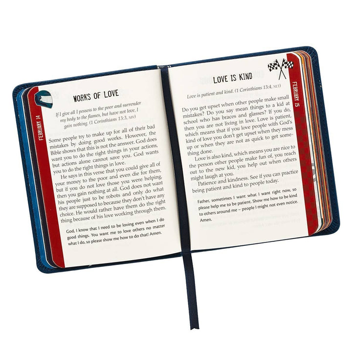One-Minute Devotions for Boys Faux Leather-Bibles & Devotionals-Christian Art Gifts-Shop with Bloom West Boutique, Women's Fashion Boutique, Located in Houma, Louisiana