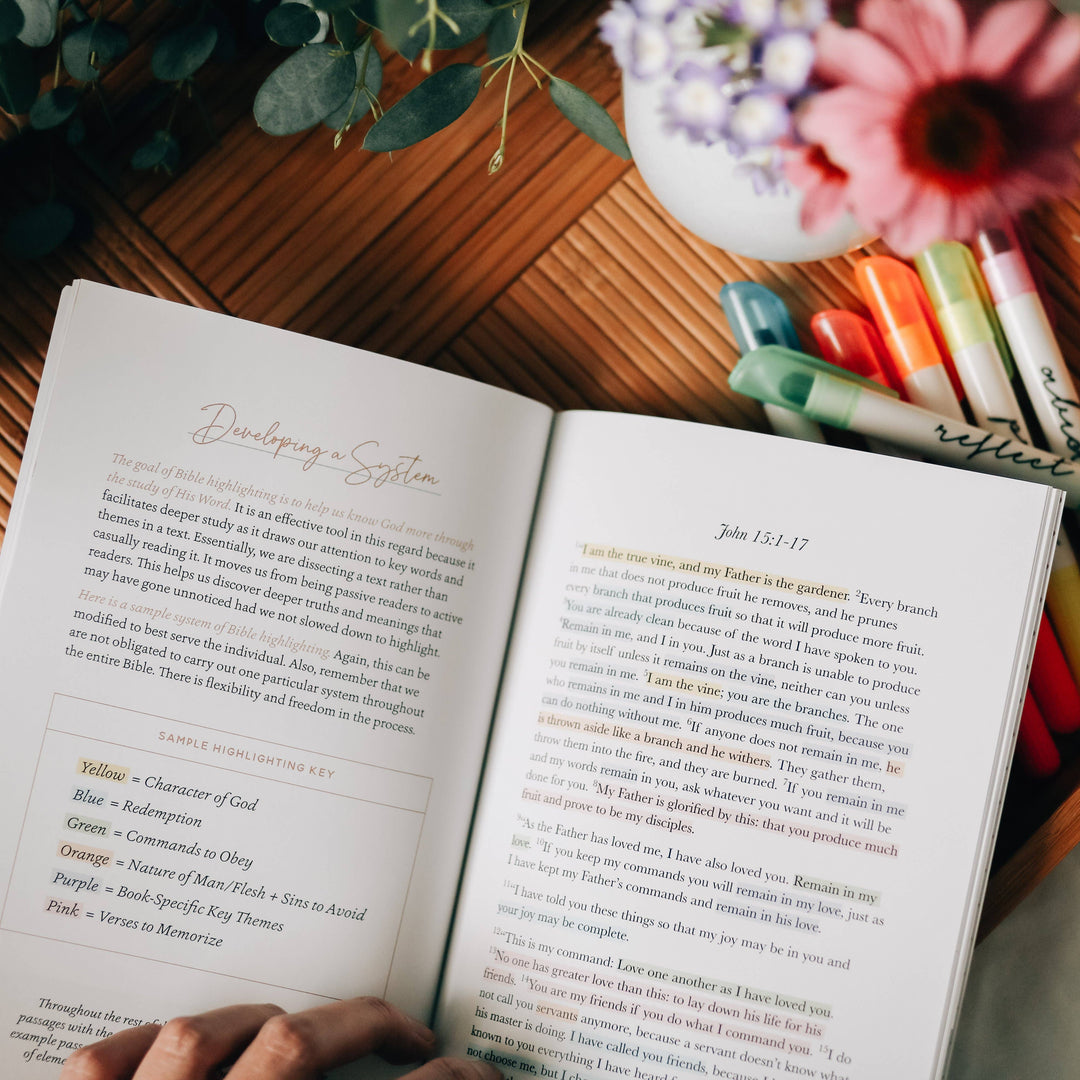 Bible Highlighting Guide-The Daily Grace Co-Shop with Bloom West Boutique, Women's Fashion Boutique, Located in Houma, Louisiana