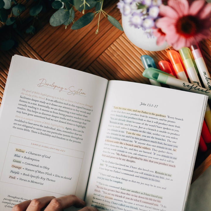 Bible Highlighting Guide-The Daily Grace Co-Shop with Bloom West Boutique, Women's Fashion Boutique, Located in Houma, Louisiana