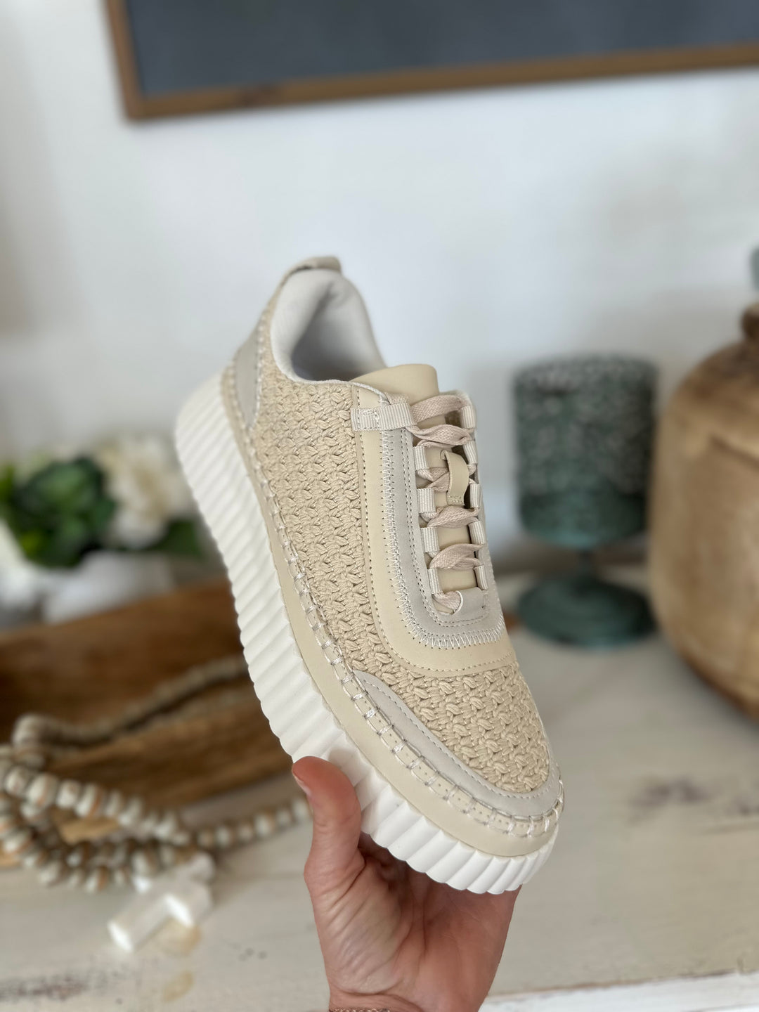 Duchess Crochet Tennis Shoes-Sneakers-Jellypop-Shop with Bloom West Boutique, Women's Fashion Boutique, Located in Houma, Louisiana