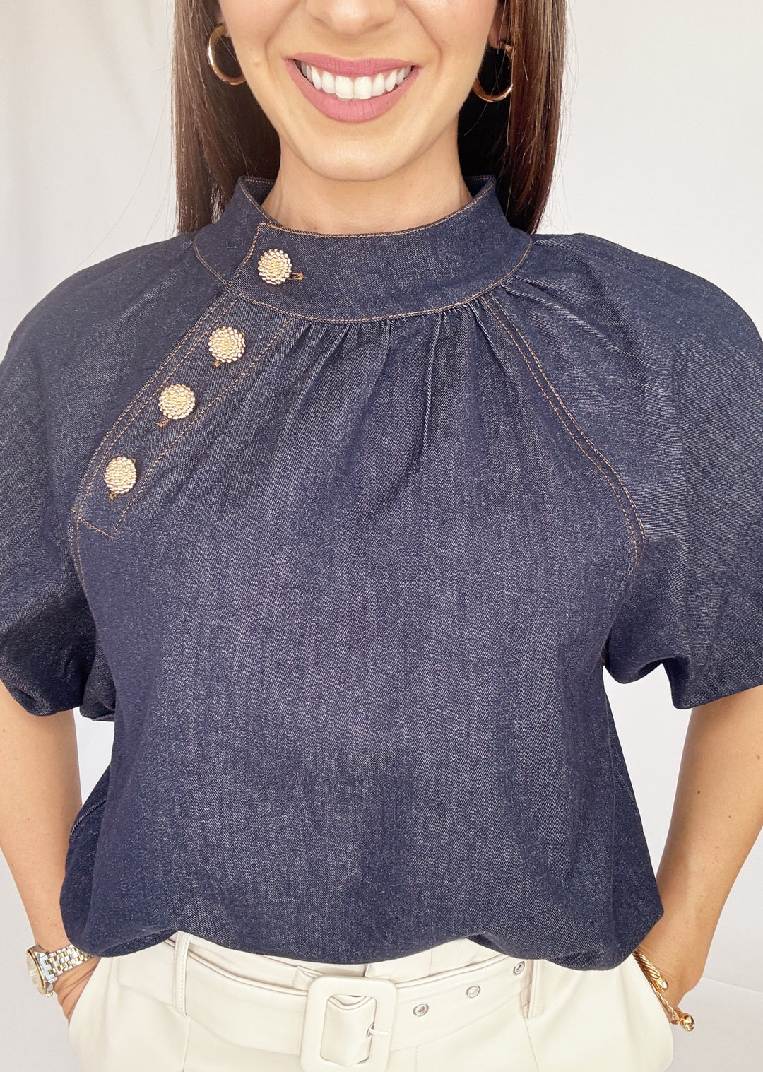 THML Caroline Top-Tops-THML-Shop with Bloom West Boutique, Women's Fashion Boutique, Located in Houma, Louisiana