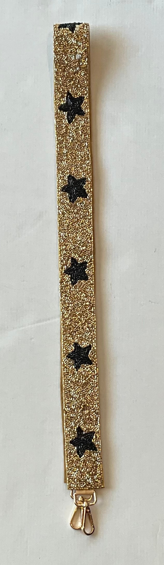 Gold/Black Star Beaded Strap-Straps-Treasure Jewels-Shop with Bloom West Boutique, Women's Fashion Boutique, Located in Houma, Louisiana