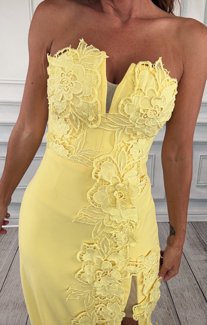 Soleil Éclat Sculpt Gown-Maxi Dresses-Fore Collection-Shop with Bloom West Boutique, Women&