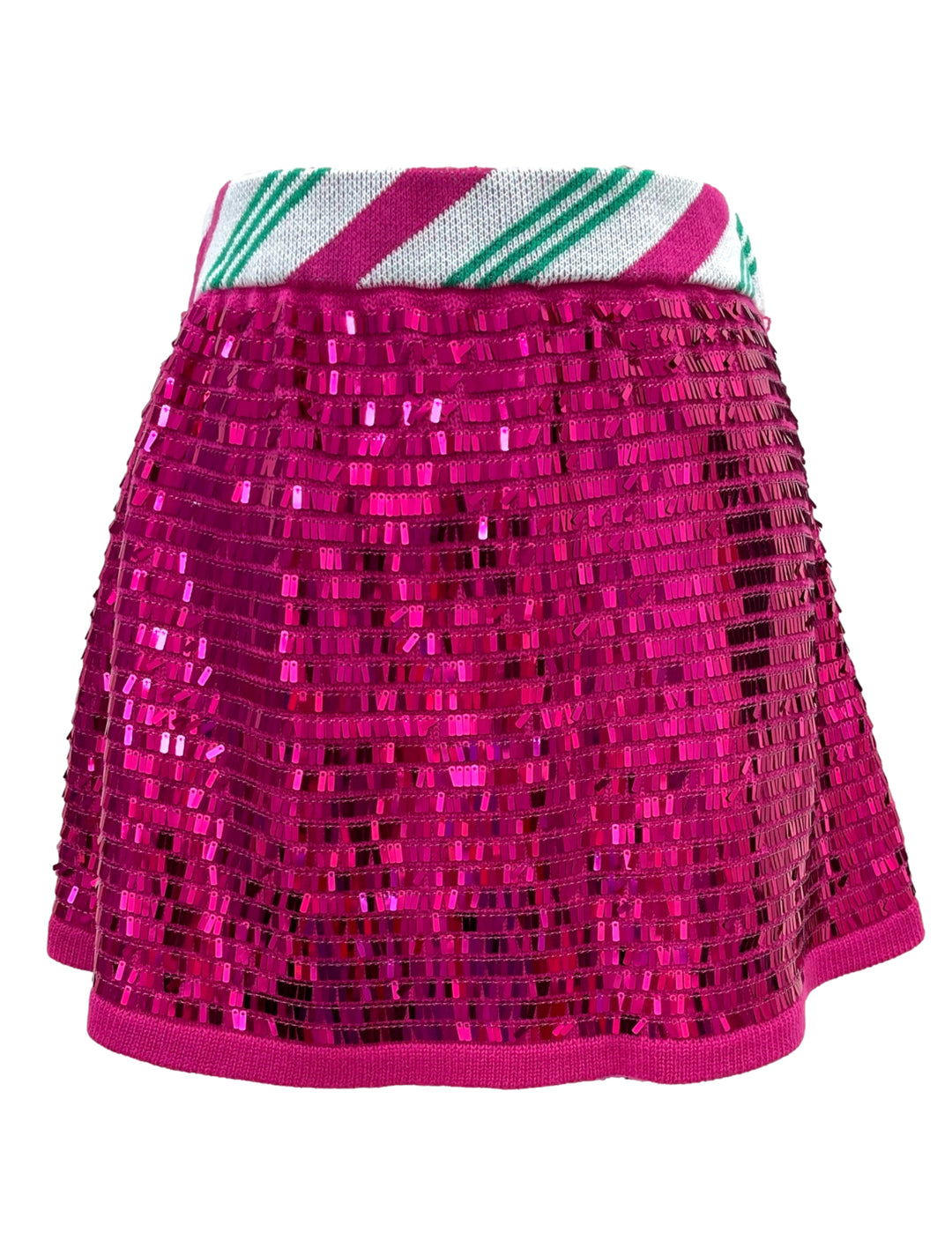 Queen of Sparkles Hot Pink Shard Sequin Skirt-Skirts-Queen Of Sparkles-Shop with Bloom West Boutique, Women's Fashion Boutique, Located in Houma, Louisiana