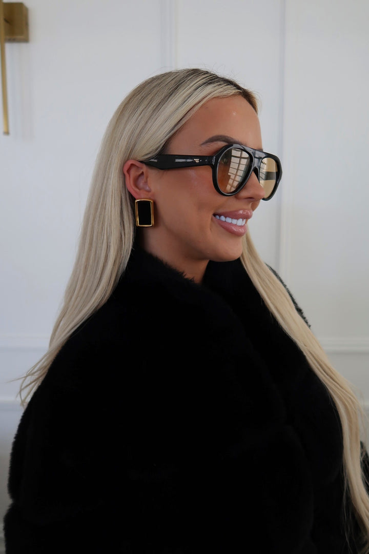 BROOKE EARRINGS – BLACK ￼-Chansuttpearls-Shop with Bloom West Boutique, Women&