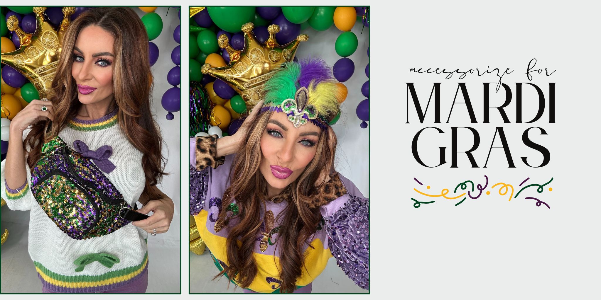 Accessorize for Mardi Gras | Bloom West Boutique | Houma, LA