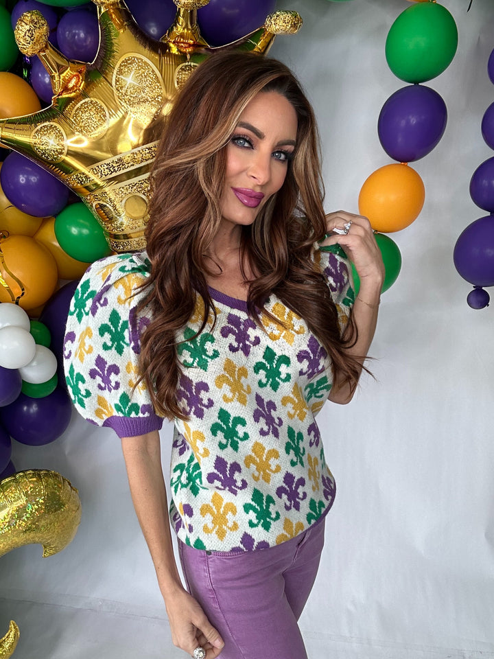 Krewe of Aquarius Top-Tops-Bibi-Shop with Bloom West Boutique, Women's Fashion Boutique, Located in Houma, Louisiana