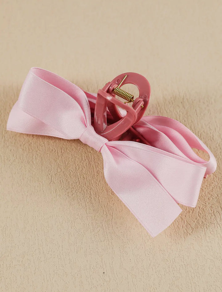 Holly Large Hair Clip with Bow-Hair Accessories-1 the Woman-Shop with Bloom West Boutique, Women's Fashion Boutique, Located in Houma, Louisiana