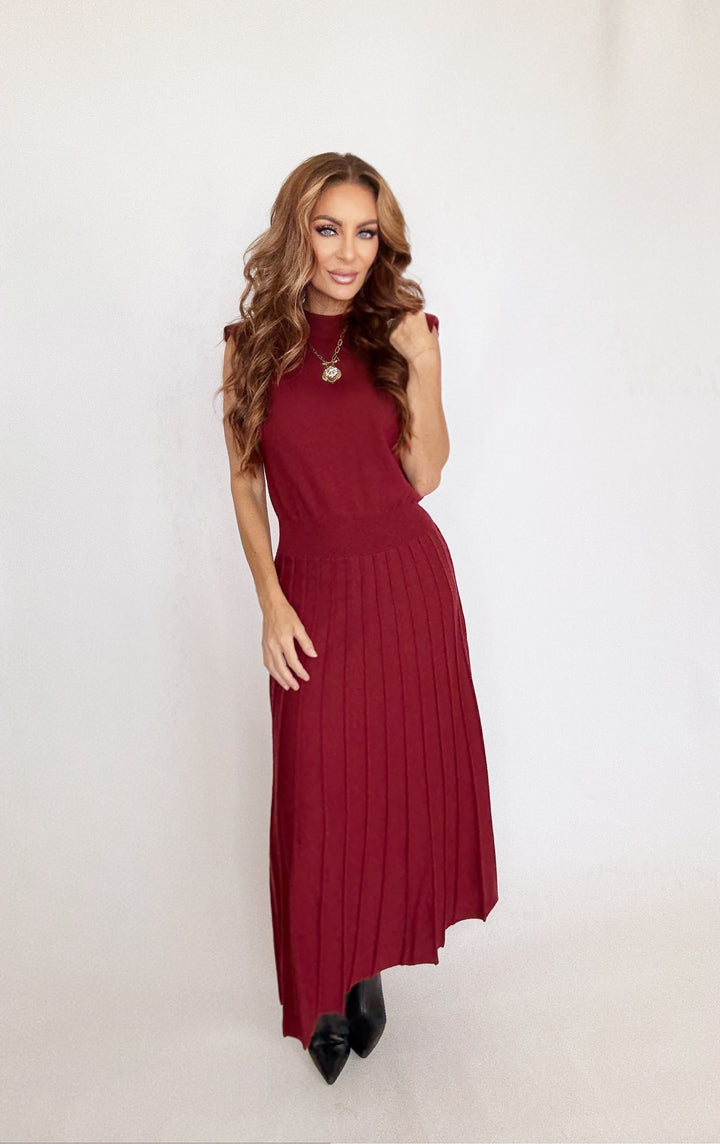 THML Emilia Knit Maxi Dress-Dresses-THML-Shop with Bloom West Boutique, Women's Fashion Boutique, Located in Houma, Louisiana
