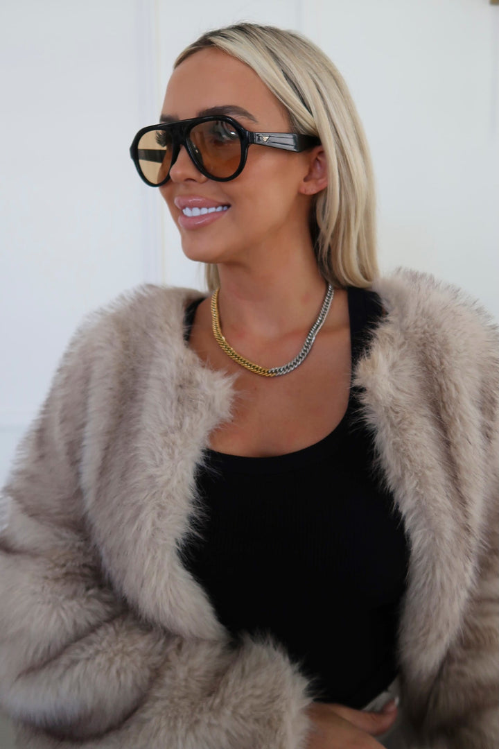 TWO TONED CHAIN NECKLACE-Chansuttpearls-Shop with Bloom West Boutique, Women&