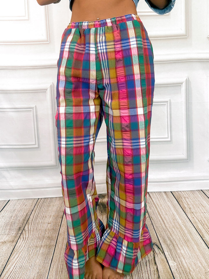 Plaid Behavior Pants-Pants-Twentifourth-Shop with Bloom West Boutique, Women&