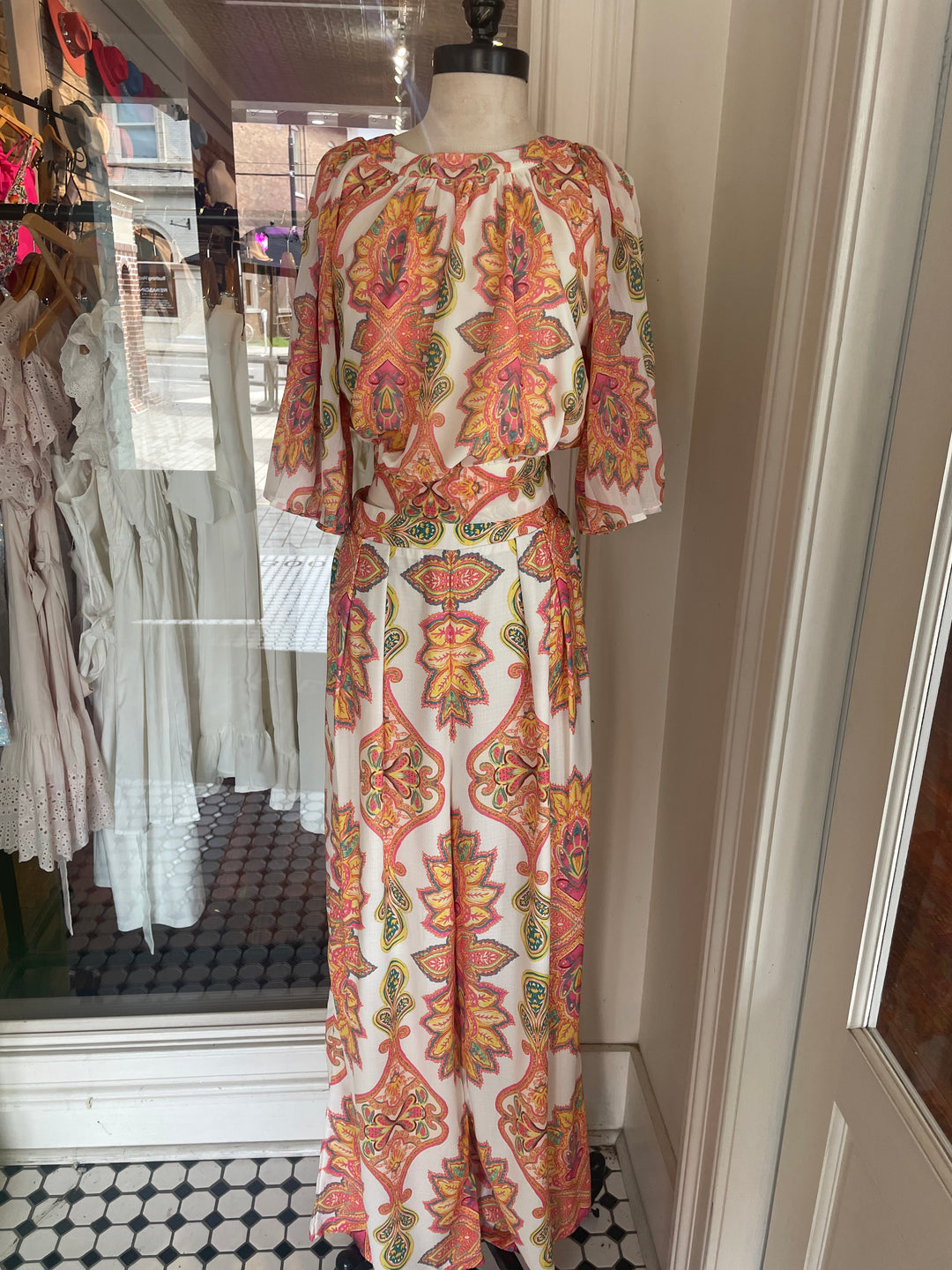 Alexi Printed Woven Pants-Dress Pants-Flying Tomato-Shop with Bloom West Boutique, Women's Fashion Boutique, Located in Houma, Louisiana