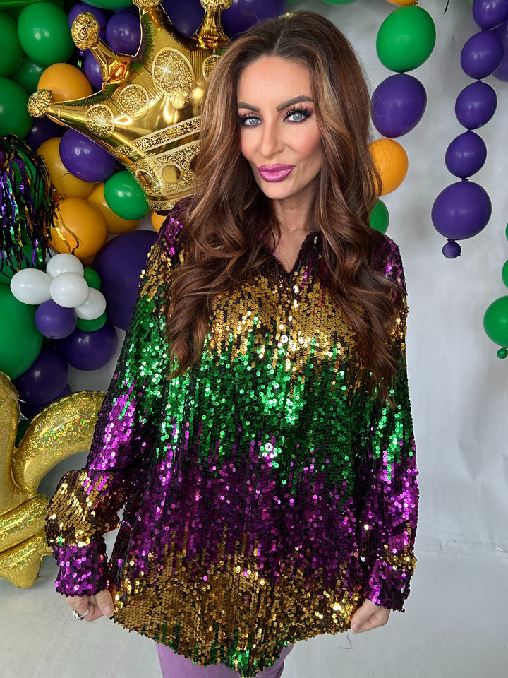 Krewe of Muses Top-Tops-Bibi-Shop with Bloom West Boutique, Women's Fashion Boutique, Located in Houma, Louisiana