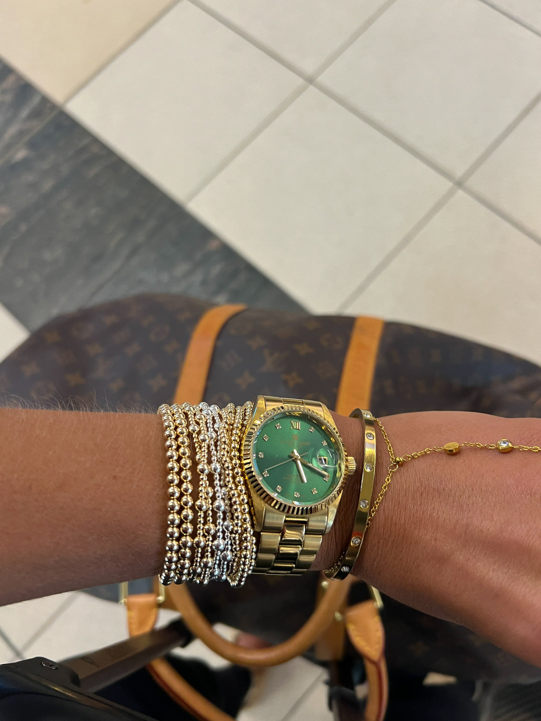 GOLD FILLED BEADED BRACELETS-Chansuttpearls-Shop with Bloom West Boutique, Women&