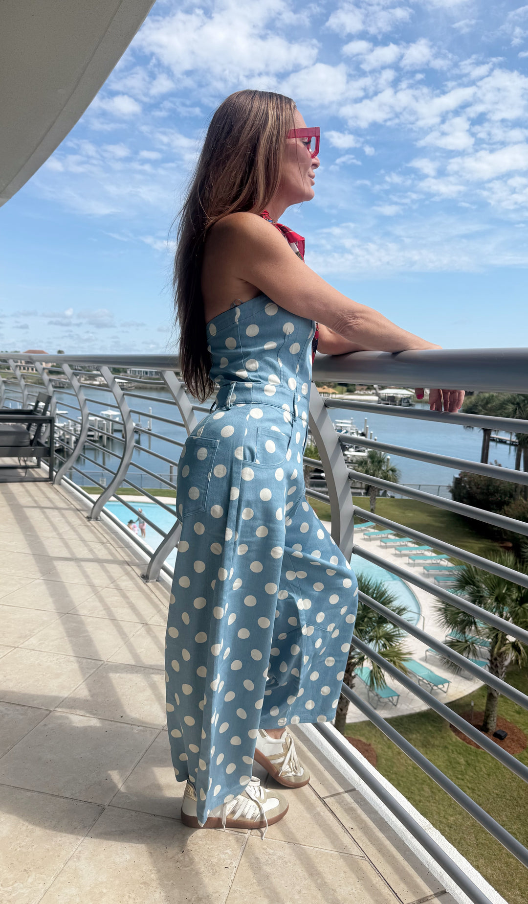 The Marais Dot Jumpsuit-Jumpsuits-LovLov-Shop with Bloom West Boutique, Women&