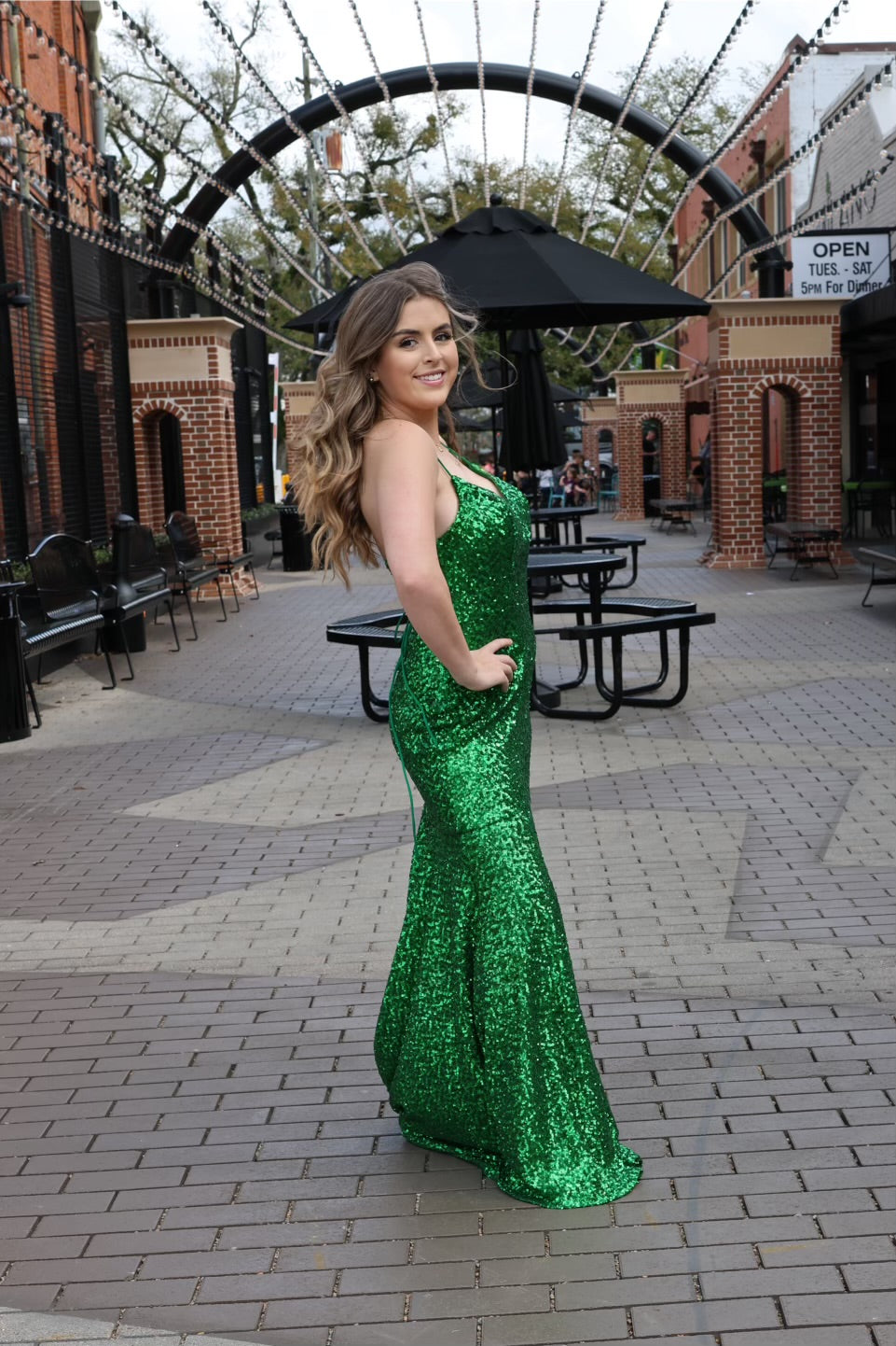 Javana Fitted Sequin Mermaid Gown-Formal Gowns-ladivine by cinderella-Shop with Bloom West Boutique, Women's Fashion Boutique, Located in Houma, Louisiana