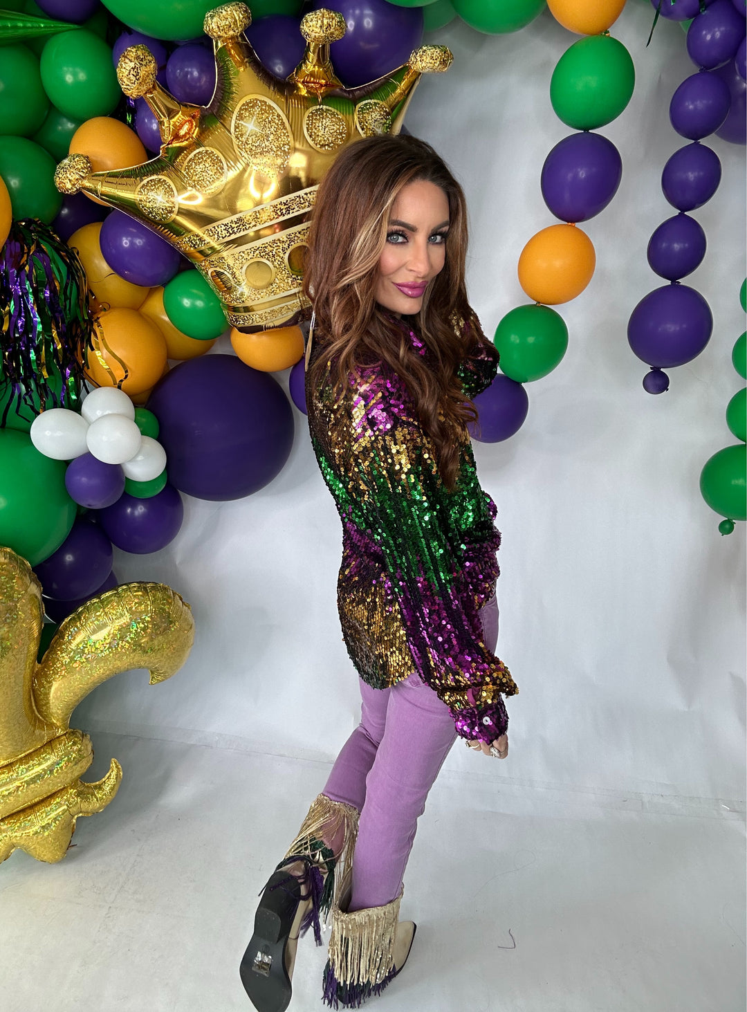 Krewe of Muses Top-Tops-Bibi-Shop with Bloom West Boutique, Women's Fashion Boutique, Located in Houma, Louisiana