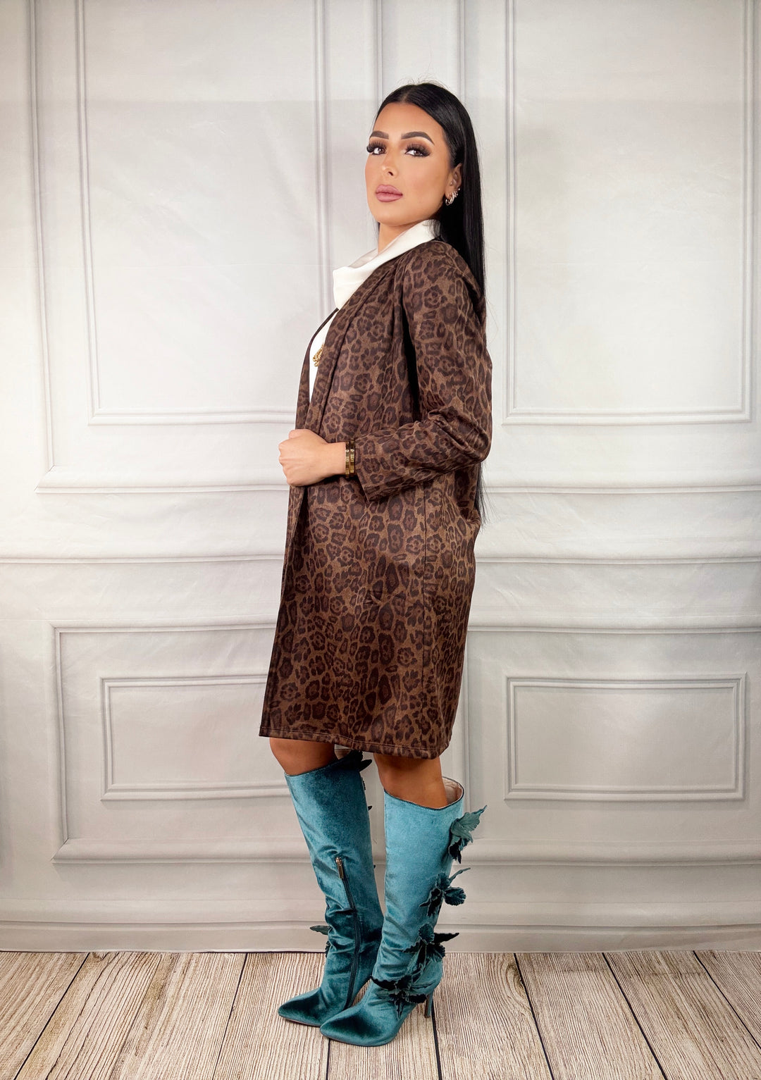 Leopard Legacy Duster-Duster-THML-Shop with Bloom West Boutique, Women&