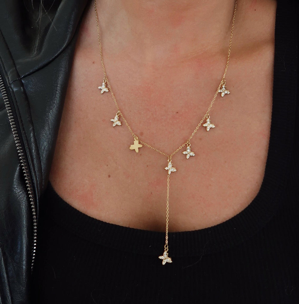 BUTTERFLY NECKLACE ￼-Chansuttpearls-Shop with Bloom West Boutique, Women's Fashion Boutique, Located in Houma, Louisiana