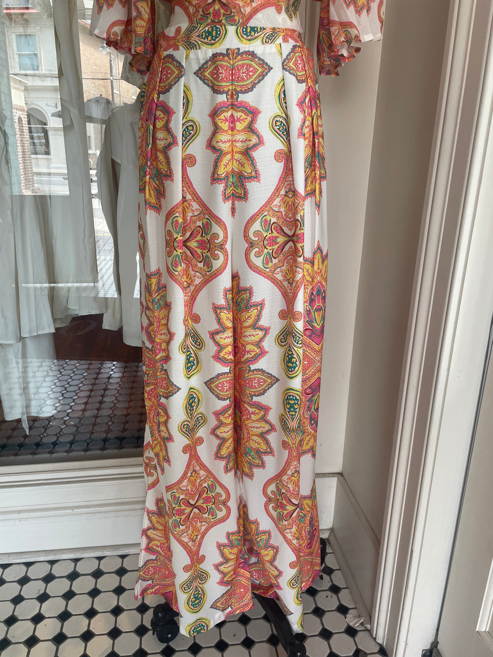 Alexi Printed Woven Pants-Dress Pants-Flying Tomato-Shop with Bloom West Boutique, Women's Fashion Boutique, Located in Houma, Louisiana