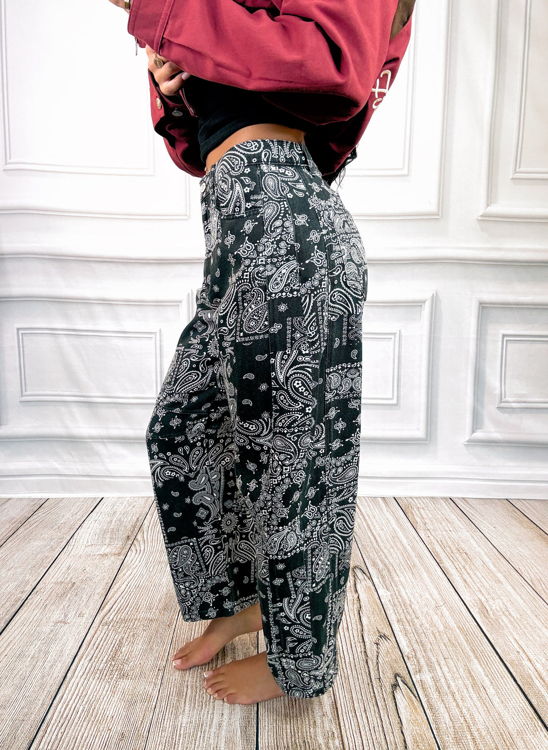 Midnight Outlaw Pants-Pants-Davi &amp; Dani-Shop with Bloom West Boutique, Women&
